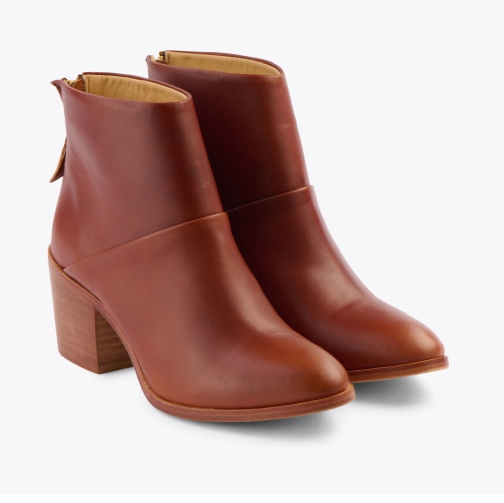 Nisolo Dari Boot. Size 7.5. Brandy